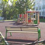 Площадка детская игровая в парке, ГБОУ Школа №1245.