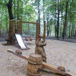 Детская игровая площадка с медведем, Покровское-Глебово