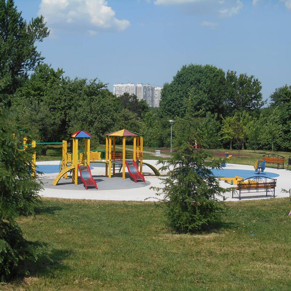 Фото: Детская игровая площадка №2, Парк по Борисовским прудам