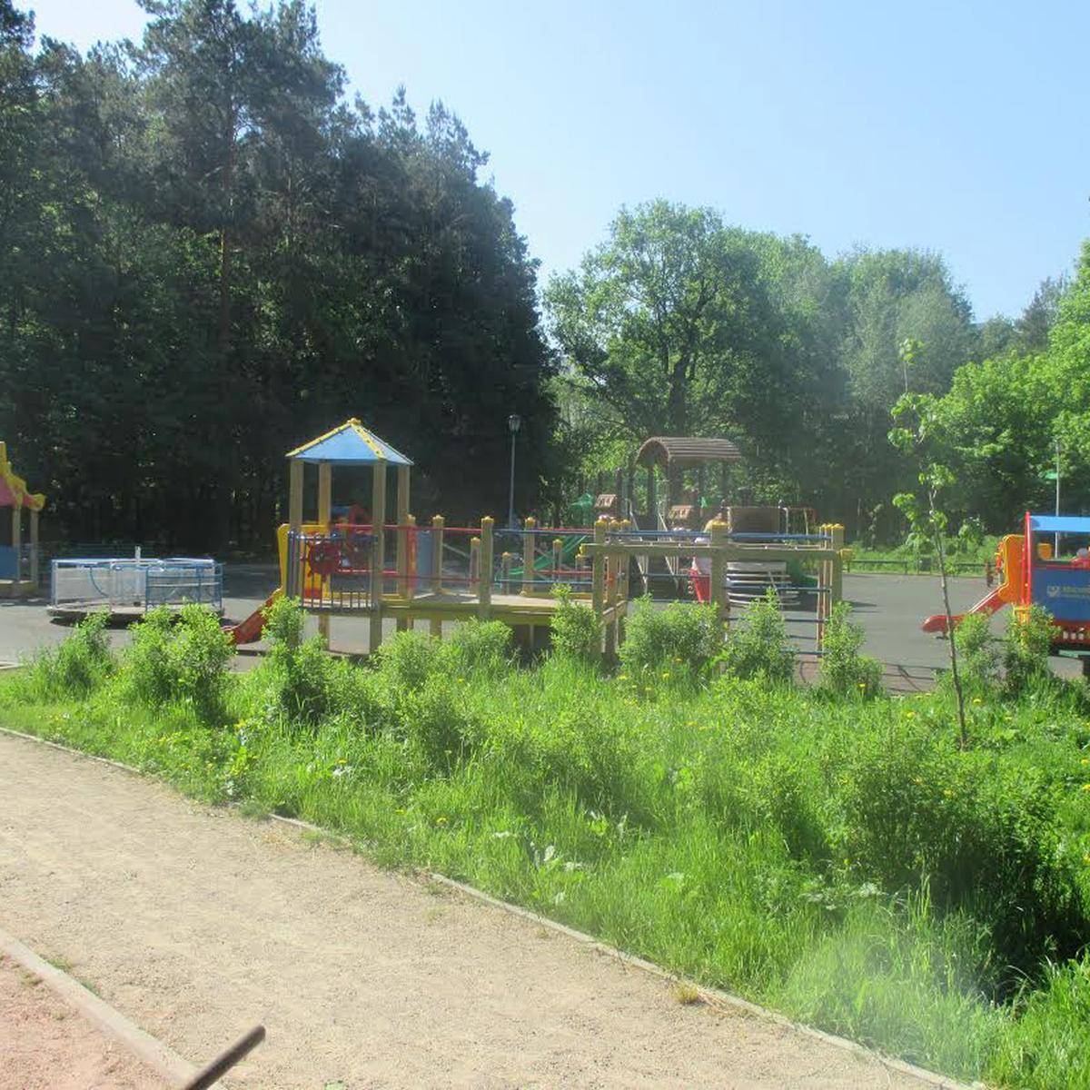 Фото: Детская игровая площадка, Ивановский лесопарк