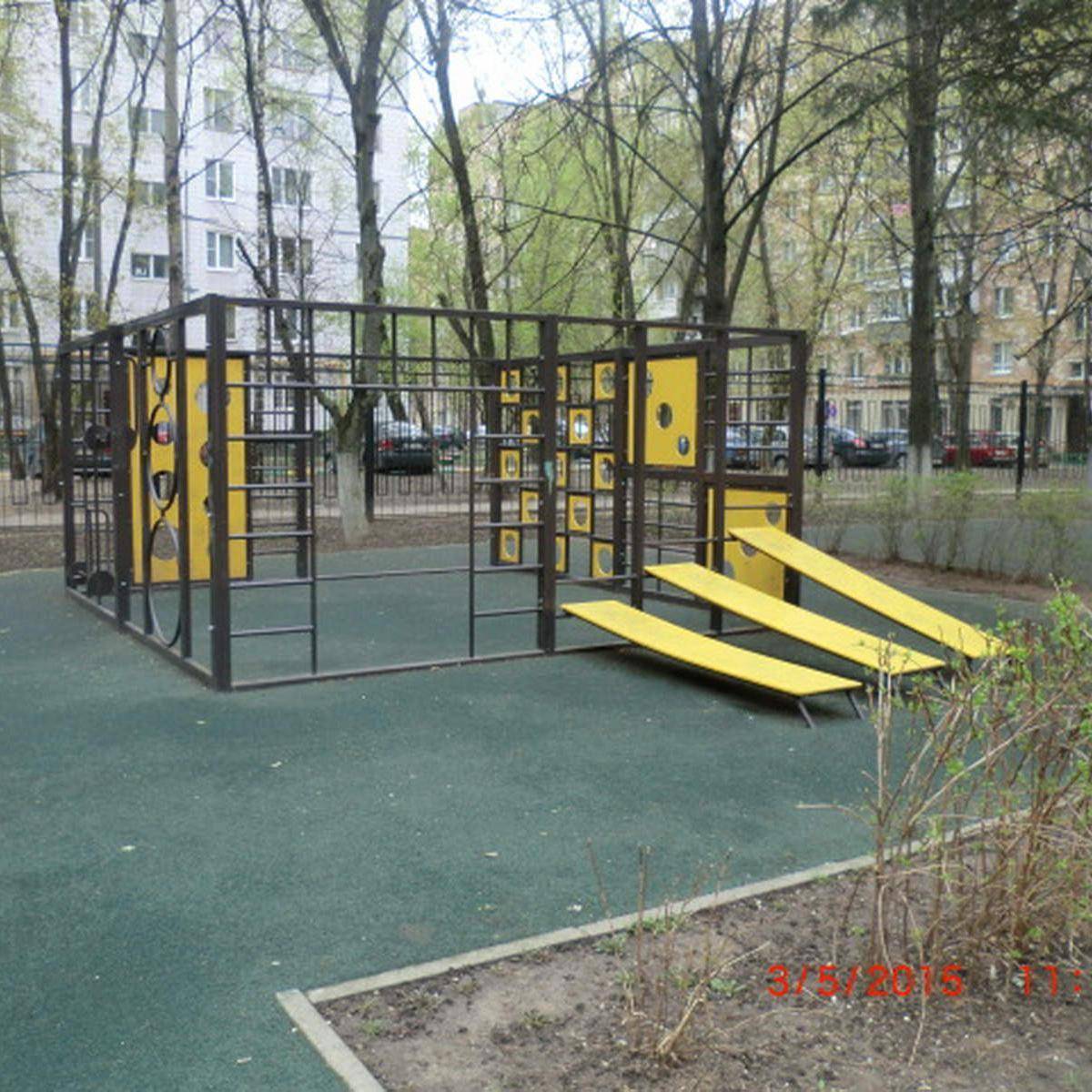 Фото: Детская игровая площадка №1, ГБОУ СОШ №847 имени Г.И. Щедрина