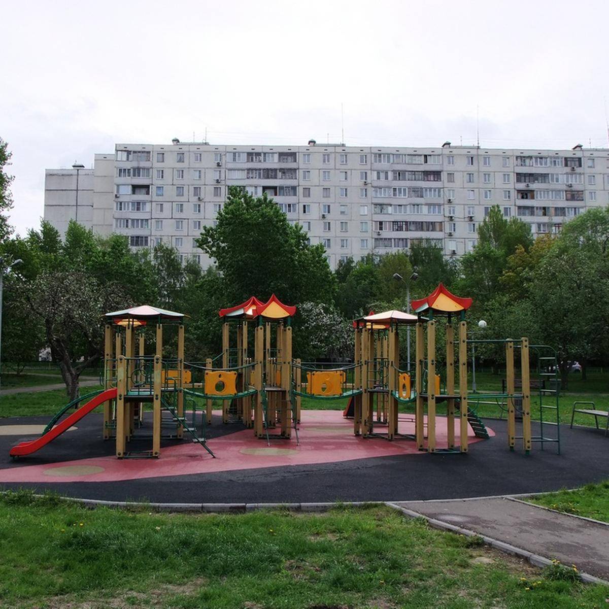 Фото: Площадка детская игровая в парке, «Яблочко 1»