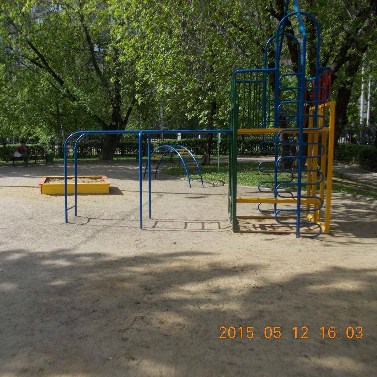 Фото: площадка детская игровая №1, Парковая зона 42 мкр.Марьино
