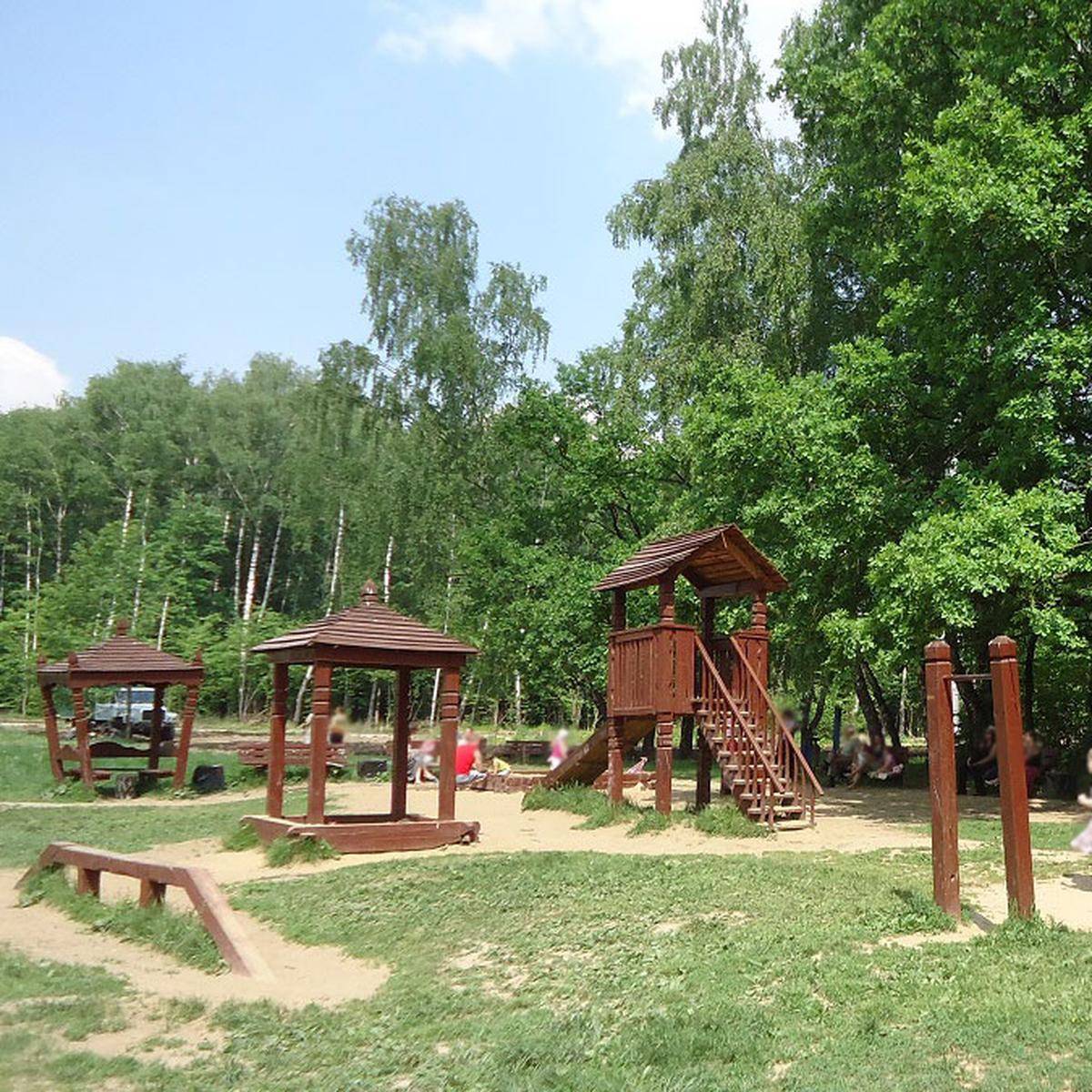 Фото: Детская игровая площадка №3, Битцевский лес, рядом с Севастопольским проспектом