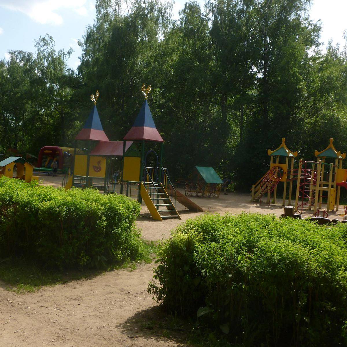 Детская игровая площадка №2, Бирюлевский дендропарк - map4child.ru