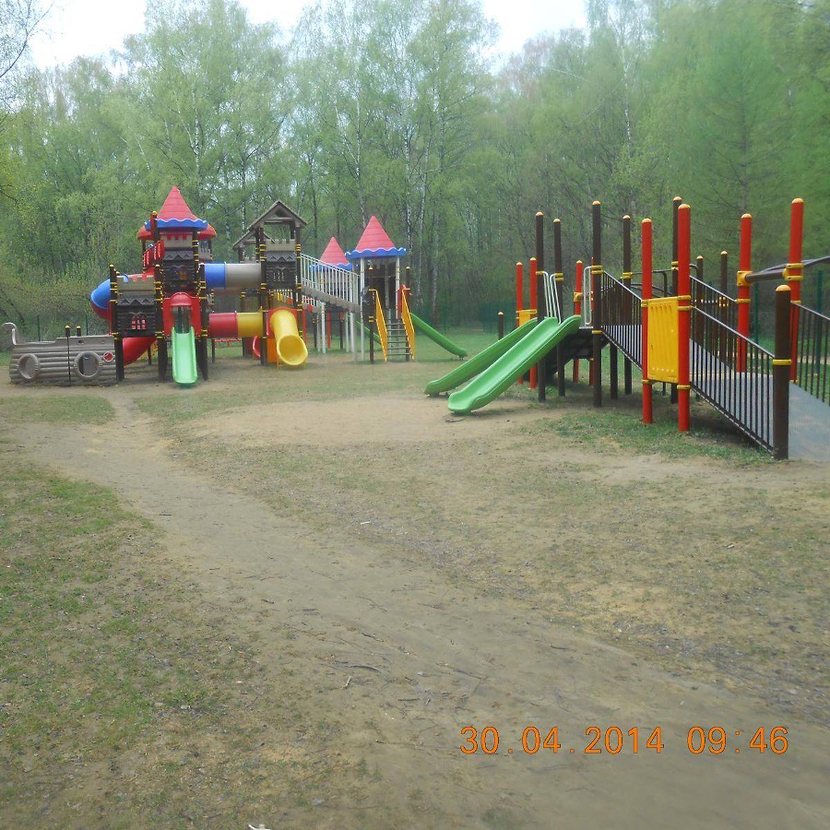 Фото: Детская игровая площадка №1, Лесопарк Кусково
