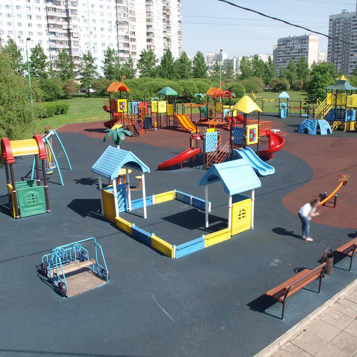 Фото: Детская игровая площадка №2, Парк культуры и отдыха 850-летия Москвы