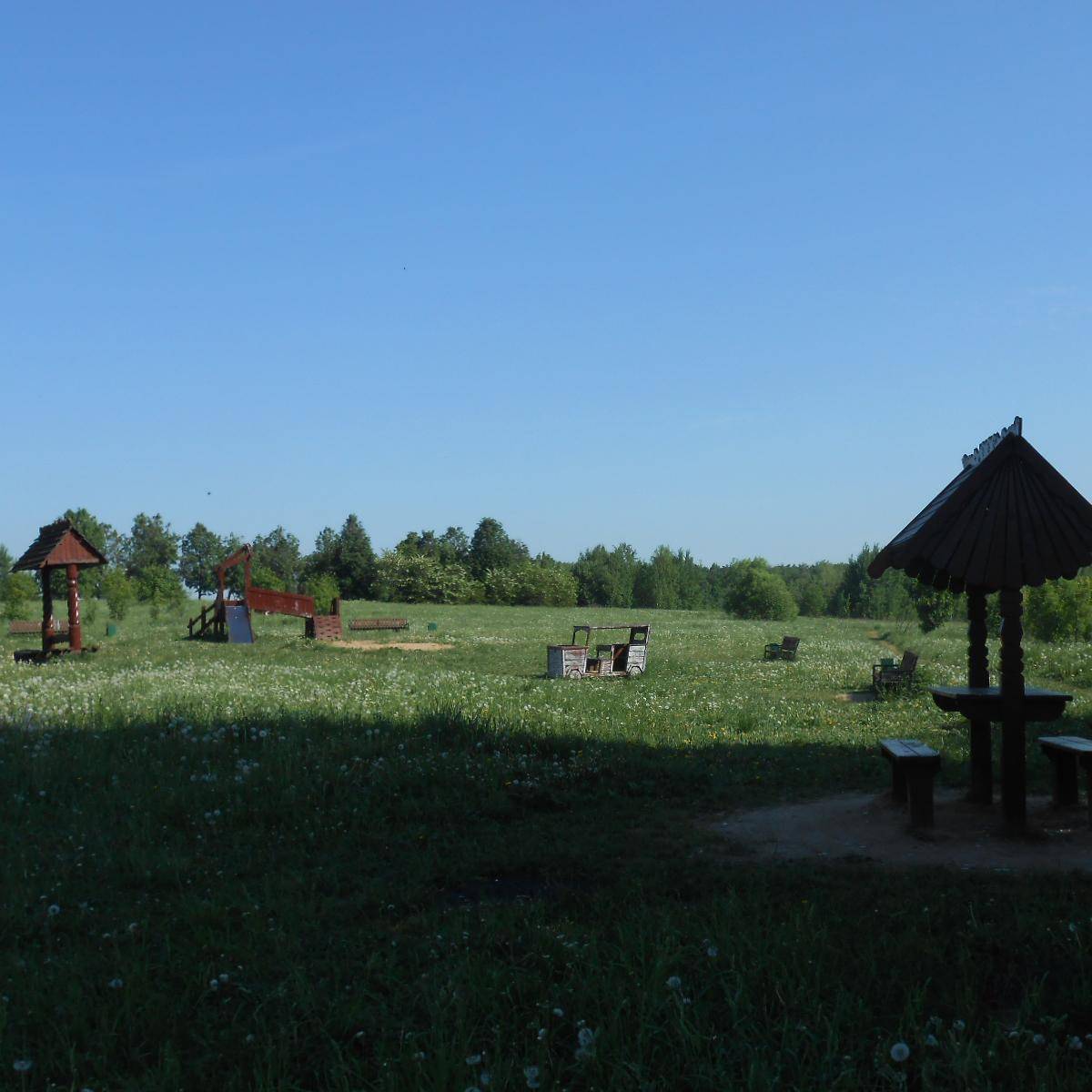 Фото: Детская игровая площадка №4, Битцевский лес рядом с Соловьиным проездом