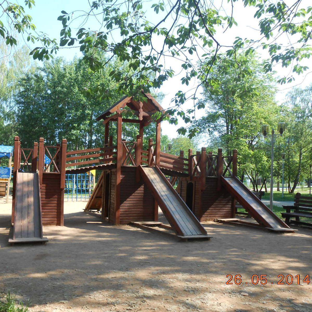 Фото: Детская игровая площадка №12, Битцевский лес рядом с Сумским проездом