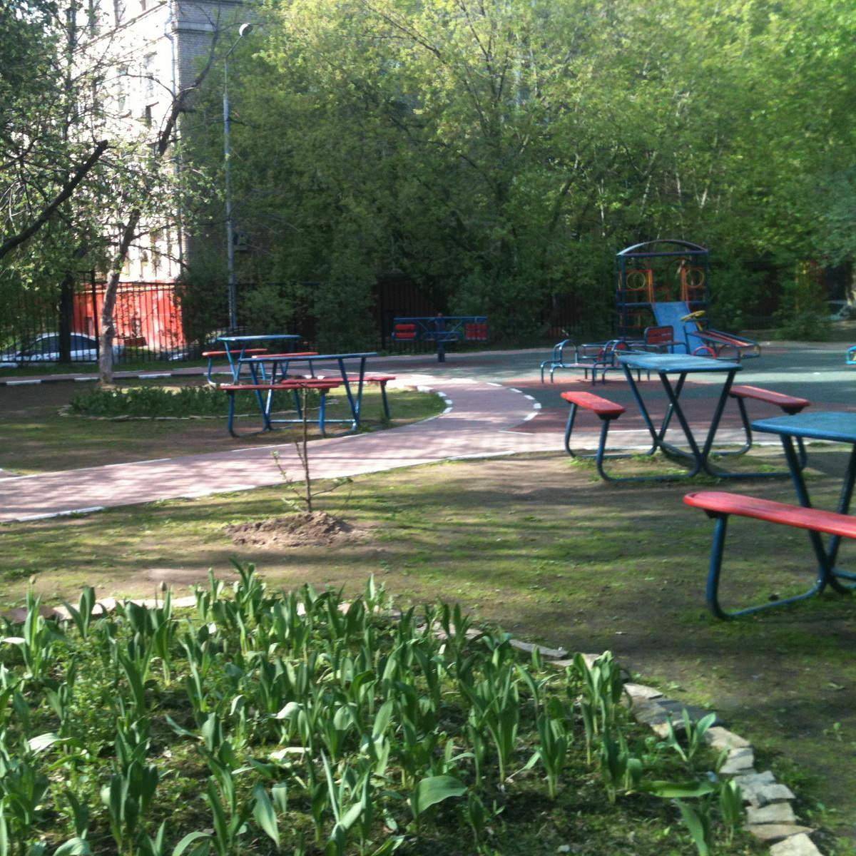 Фото: Площадка детская игровая, Детский сад при Курчатовской школе