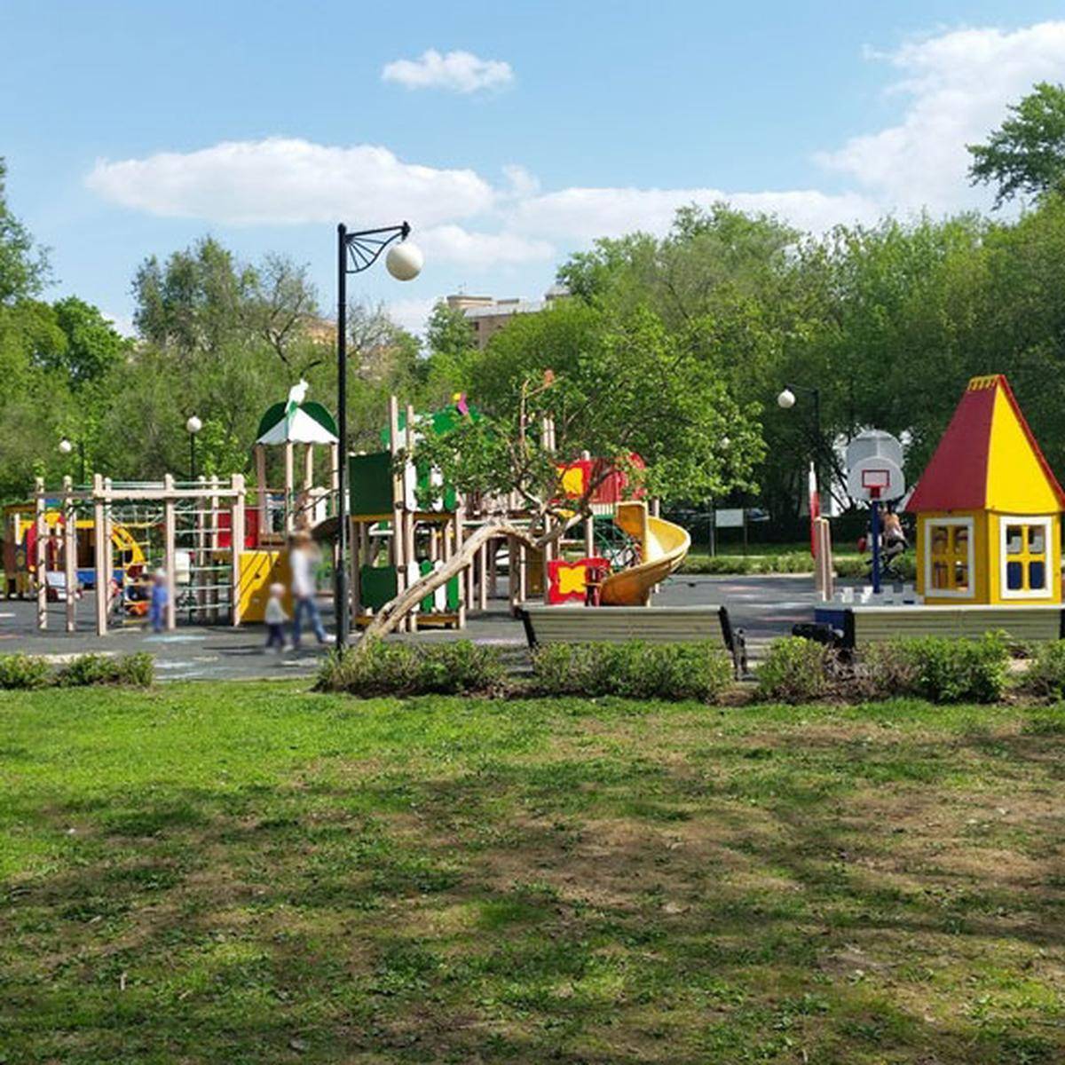 Фото: Детская игровая площадка, Чапаевский парк