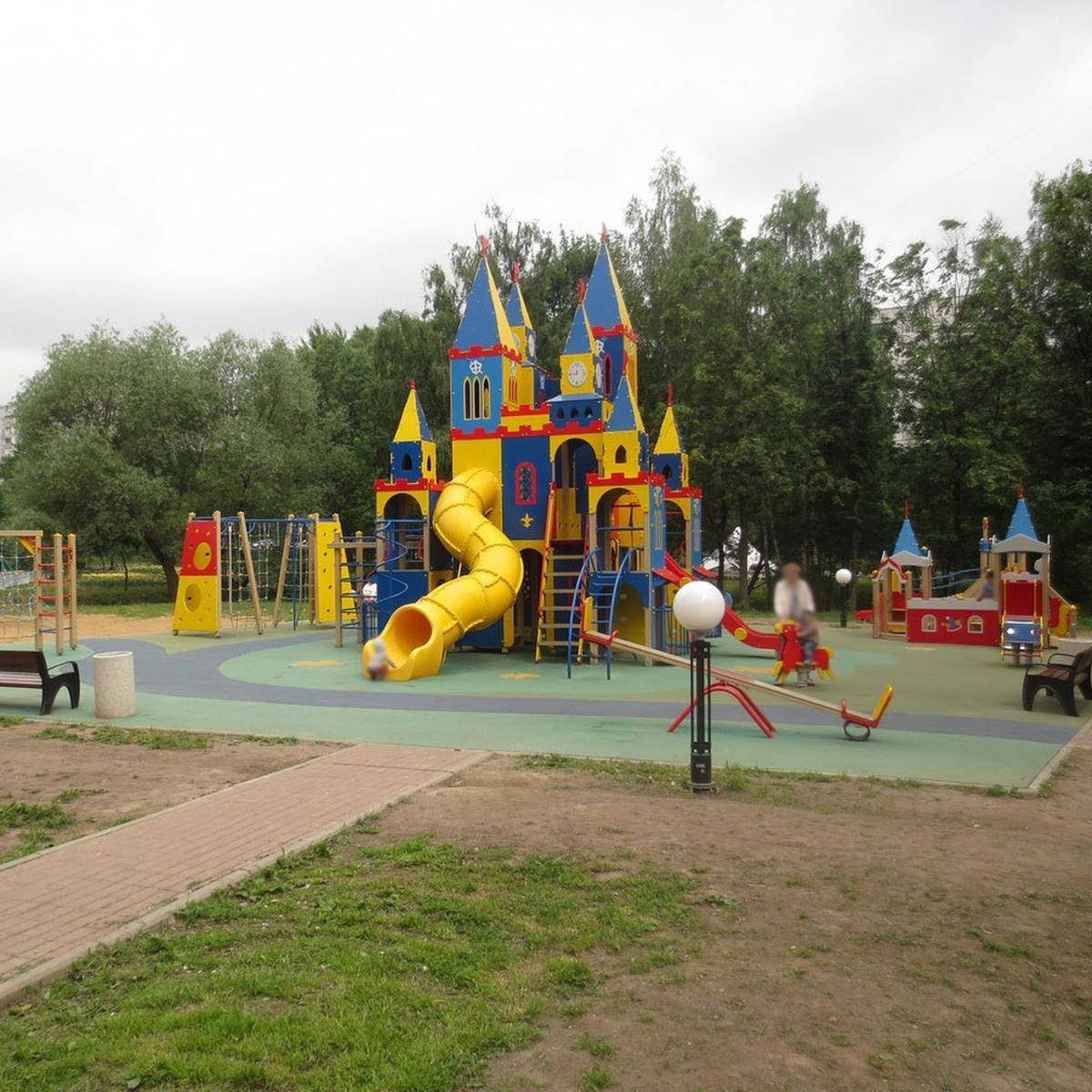 Детская игровая площадка №1, Лианозовский парк - map4child.ru