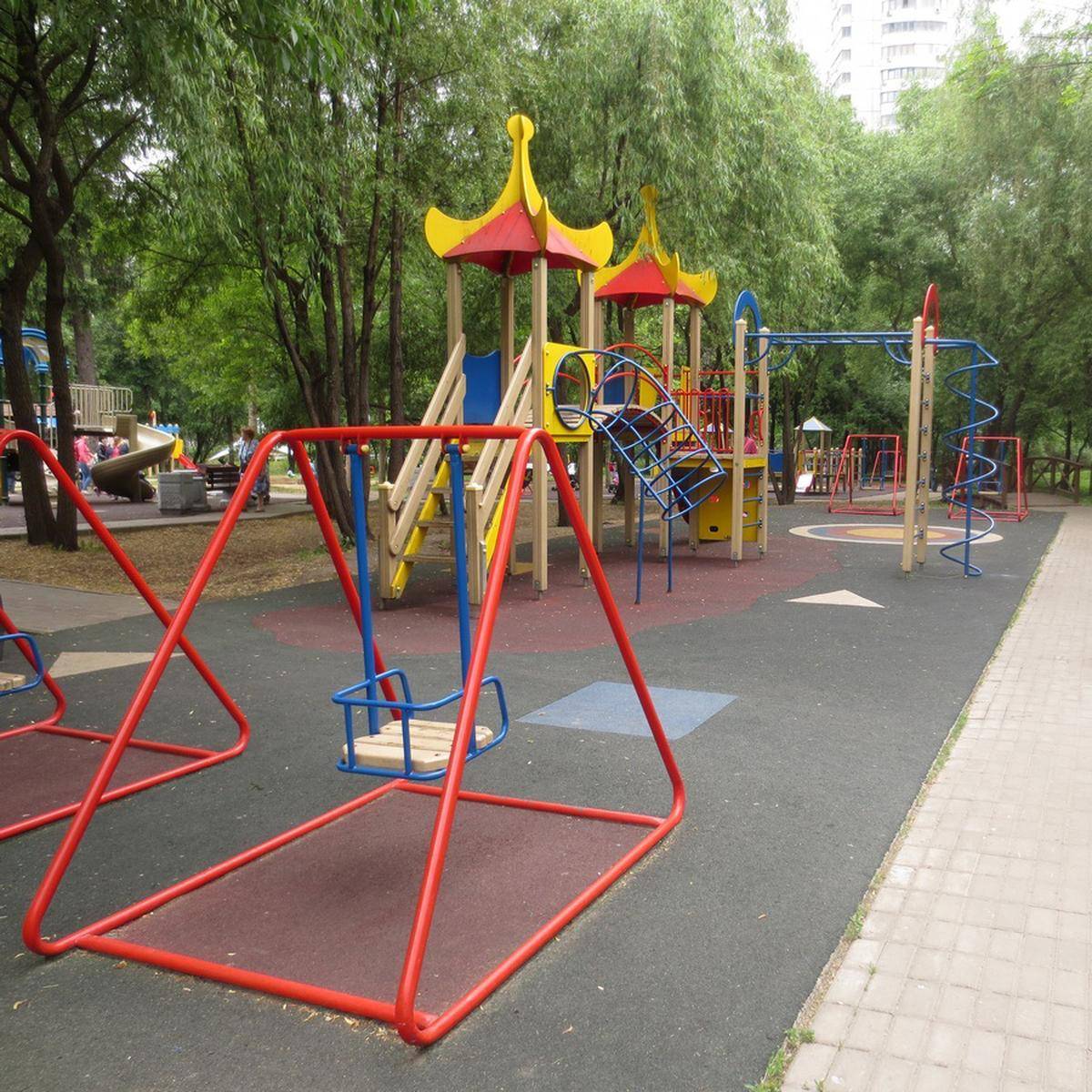 Детская игровая площадка №5, Лианозовский парк - map4child.ru