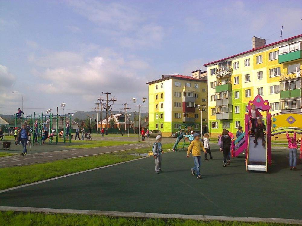 Фото: Детская площадка город эльфов. Междуреченск